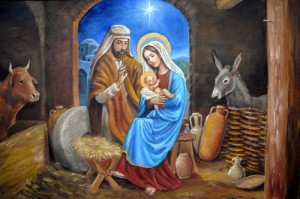 Nativity with Manger by dashinvaine