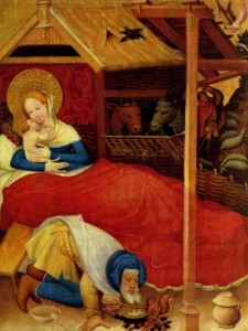 The Nativity by Conrad von Soest, 1403