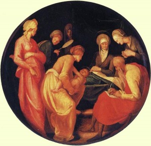 Birth of St. John the Baptist by Pontormo, 1526